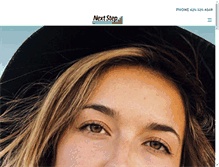 Tablet Screenshot of nextstepnw.com